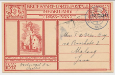 Briefkaart G. 214 f ( Katwijk ) Goes - Nederlandsch Indie 1928