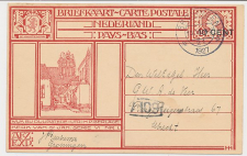 Briefkaart G. 214 i ( Wijk bij Duurstede ) Groningen 1927