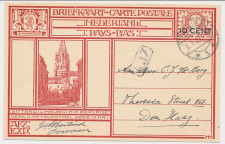 Briefkaart G. 214 n ( Sittard ) Overveen - s Gravenhage 1927