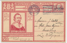 Briefkaart G. 215 Amsterdam - Ansereme Belgie 1927