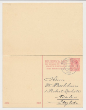 Briefkaart G. 225 Groningen - Berlijn Duitsland 1929