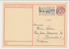 Briefkaart G. 227 b ( Dordrecht ) Rotterdam - Belgie 1937