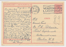 Briefkaart G. 227 b ( Dordrecht ) s Gravenhage - Duitsland 1936