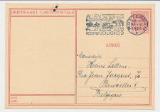 Briefkaart G. 227 i ( Terschelling ) Rotterdam - Belgie 1937