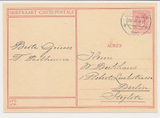 Briefkaart G. 227 l ( Zierikzee ) Groningen - Duitsland 1930