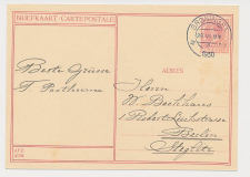 Briefkaart G. 227 n ( Bolsward ) Groningen - Duitsland 1930