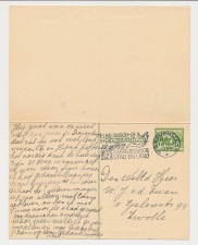 Briefkaart G. 229 s Gravenhage - Zwolle 1939