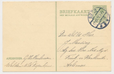 Briefkaart G. 230 V-krt. Goor - Aalsmeer 1936 