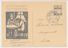 Briefkaart G. 233 Oegstgeest - Leiden 1934