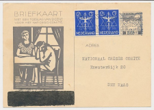 Briefkaart G. 233 locaal te s Gravenhage  1933 