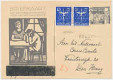 Briefkaart G. 233 locaal te s Gravenhage  1933 ( Bundelnummer )