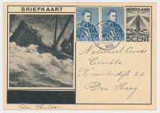 Briefkaart G. 234 Den Helder - s Gravenhage 1933