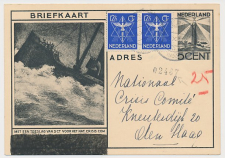 Briefkaart G. 234 Beverwijk - s Gravenhage 1933 ( Bundelnummer )