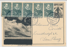 Briefkaart G. 234 Blaricum - s Gravenhage 1933