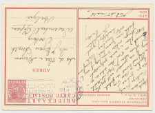 Briefkaart G. 240 g kopstaand Eindhoven - Belgie 1938