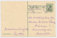 Briefkaart G. 248 Leiden - Heemstede 1939