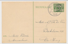 Briefkaart G. 263 Maassluis - Den Haag 1940