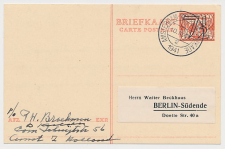 Briefkaart G. 267 Amsterdam - Berlijn Duitsland 1941