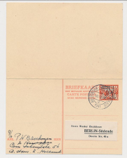 Briefkaart G. 268 Amsterdam - Berlijn Duitsland 1941