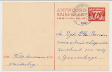 Briefkaart G. 274 A-krt. Hardenberg - Den Haag 1945
