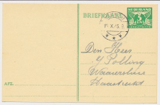 Briefkaart G. 277 a Locaal te Haastrecht 1945