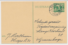 Briefkaart G. 277 b Haps - Den Haag 1946
