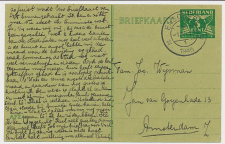 Briefkaart G. 277 c Enschede - Amsterdam 1945