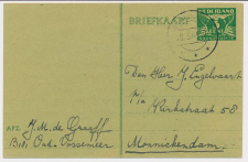 Briefkaart G. 277 c Oud Vossemeer - Monnickendam 1945