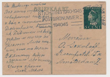 Briefkaart G. 282 a Den Haag - Amsterdam 1945
