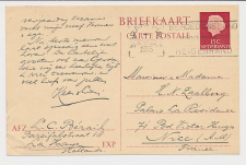 Briefkaart G. 317 Den Haag - Nice Frankrijk 1955