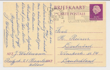 Briefkaart G. 321 Haarlem - Dortmund Duitsland 1958