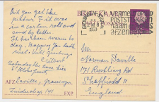 Briefkaart G. 321 Groningen - Sheffield GB / UK 1959