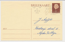 Briefkaart G. 329 Gouda - Alphen a.d. Rijn 1962 ( FDC )