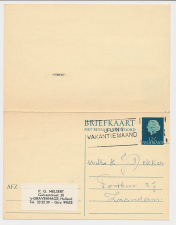 Briefkaart G. 337 Den Haag - Zaandam 1967