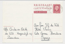 Briefkaart G. 359 Amsterdam - Benidorm Spanje 1980