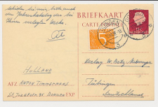 Briefkaart G. 317 / Bijfrankering Dongen - Duitsland 1959