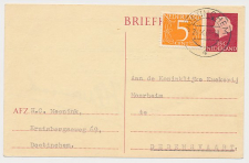 Briefkaart G. 338 / Bijfrankering Doetinchem - Dedemsvaart 1969