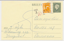 Briefkaart G. 342 / Bijfrankering Hoogvliet - Amsterdam 1972 