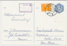 Briefkaart G. 346 / Bijfrankering Baarn - Den Haag 1971