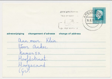 Verhuiskaart G. 41 Apeldoorn - Hoogezand 1975