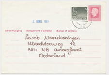 Verhuiskaart G. 43 Duitsland - Veldpost Utrecht - Uit Buitenland