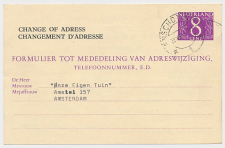 Verhuiskaart G. 32 Particulier bedrukt Enschede 1965
