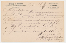 Briefkaart G. 23 Particulier bedrukt Rotterdam 1886