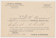 Briefkaart G. 23 Particulier bedrukt Rotterdam 1894