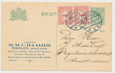 Briefkaart G. 99 a I Particulier bedrukt Tholen 1920