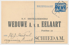 Briefkaart G. 242 Particulier bedrukt Ruurlo - Schiedam 1938