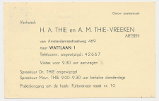 Briefkaart G.338 Particulier bedrukt Utrecht 1967 - Verhuiskaart