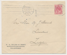 Envelop G.20 b Particulier bedrukt Haarlem 1918