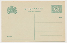 Briefkaart G. 81 I - Afzenderlijn en adreslijn niet evenredig