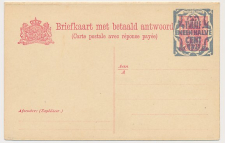 Briefkaart G. 160 - Plaatfout - 1 punt achter Expediteur.
